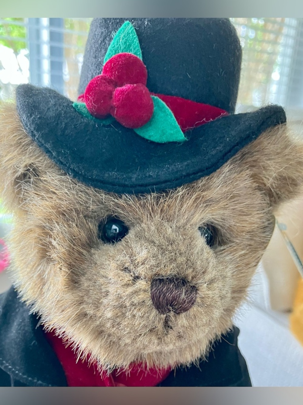Vintage Bearington Clayton Collection Plush Bear